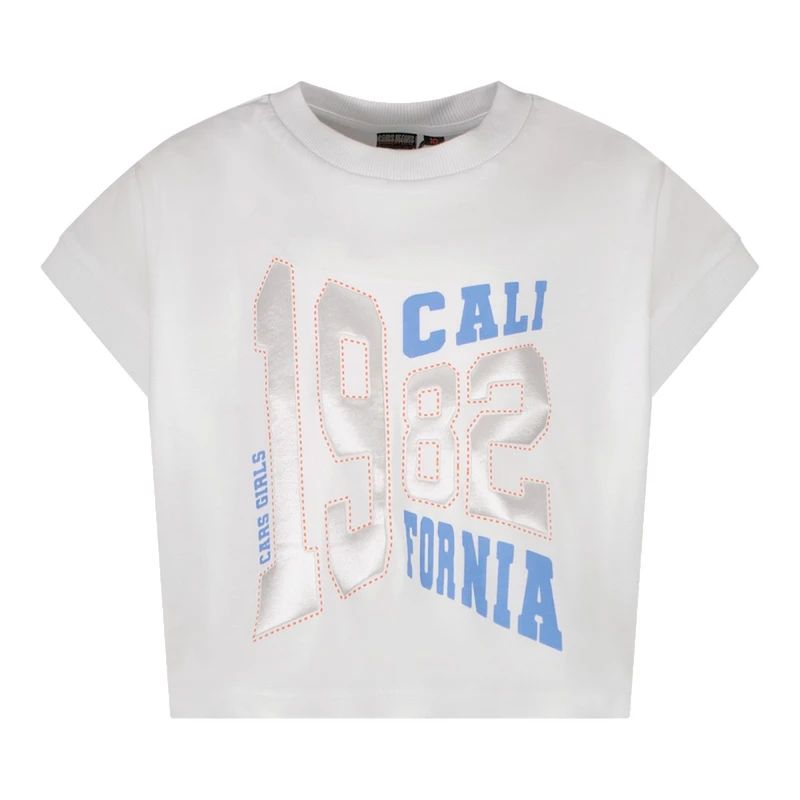 Meisjes T-shirt Tabby 2657523 Cars Wit