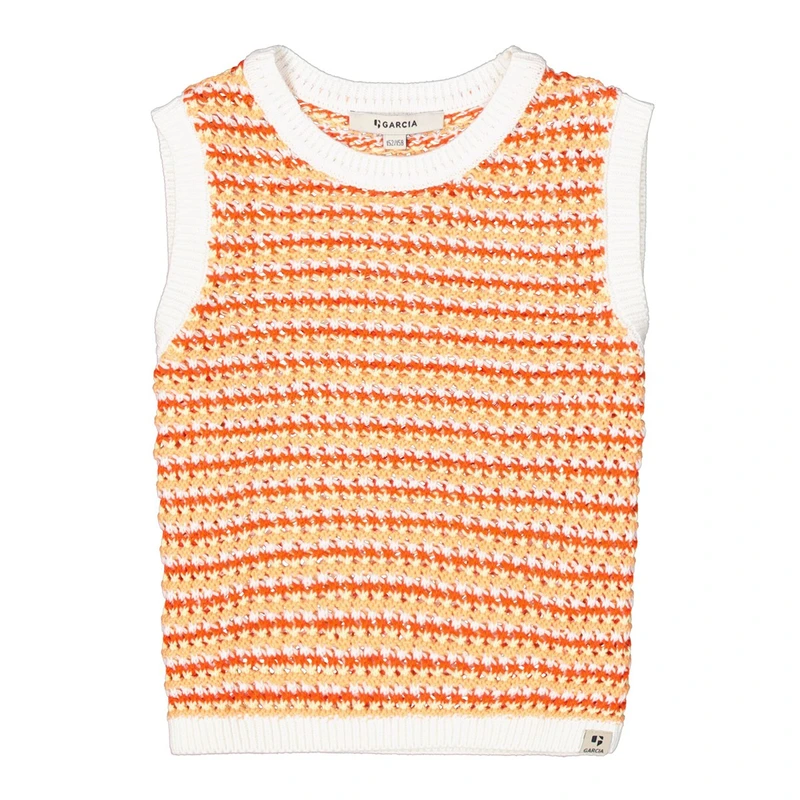 Meisjes Top C52641 Garcia OFF-WHITE