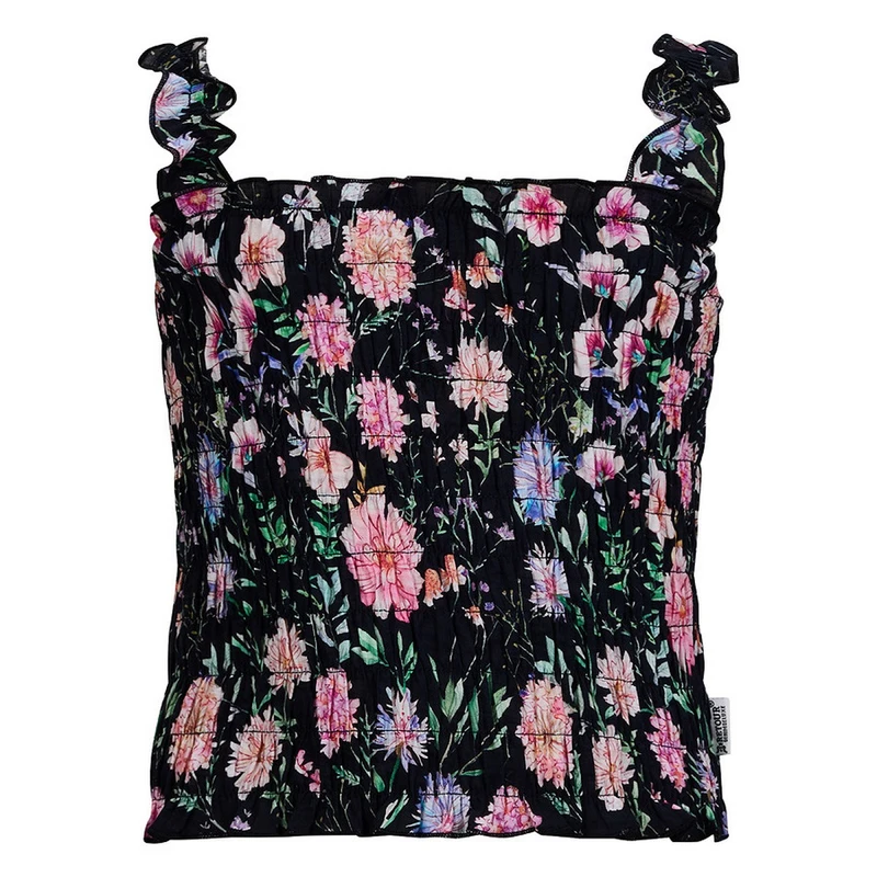 Meisjes Top Imke Retour ZWART