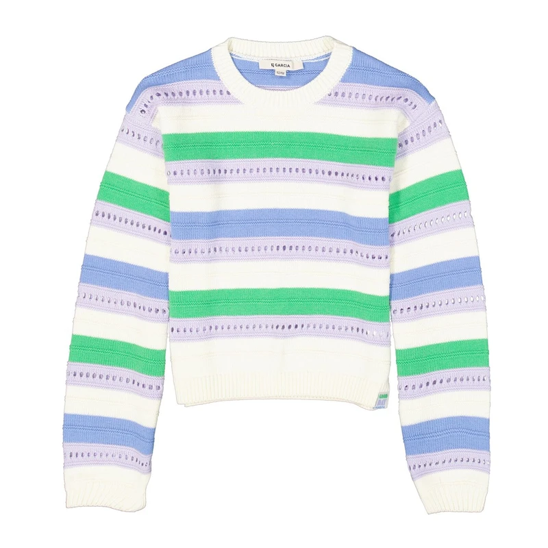 Meisjes Trui A52642 Garcia OFF-WHITE