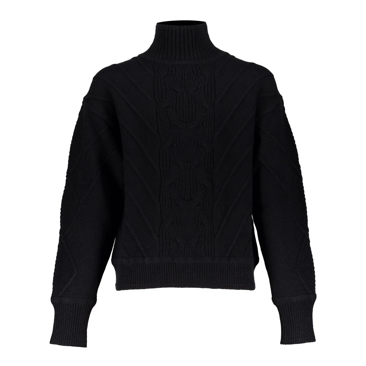 Meisjes trui top zwart