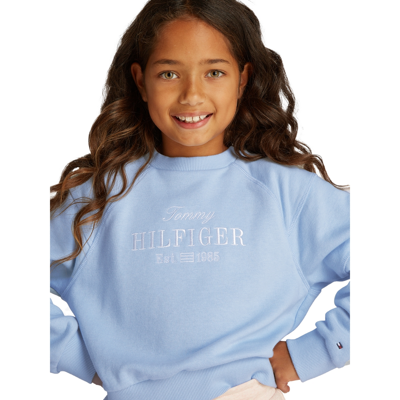 Meisjes Trui KG0KG08452C1O Tommy Hilfiger BLEU