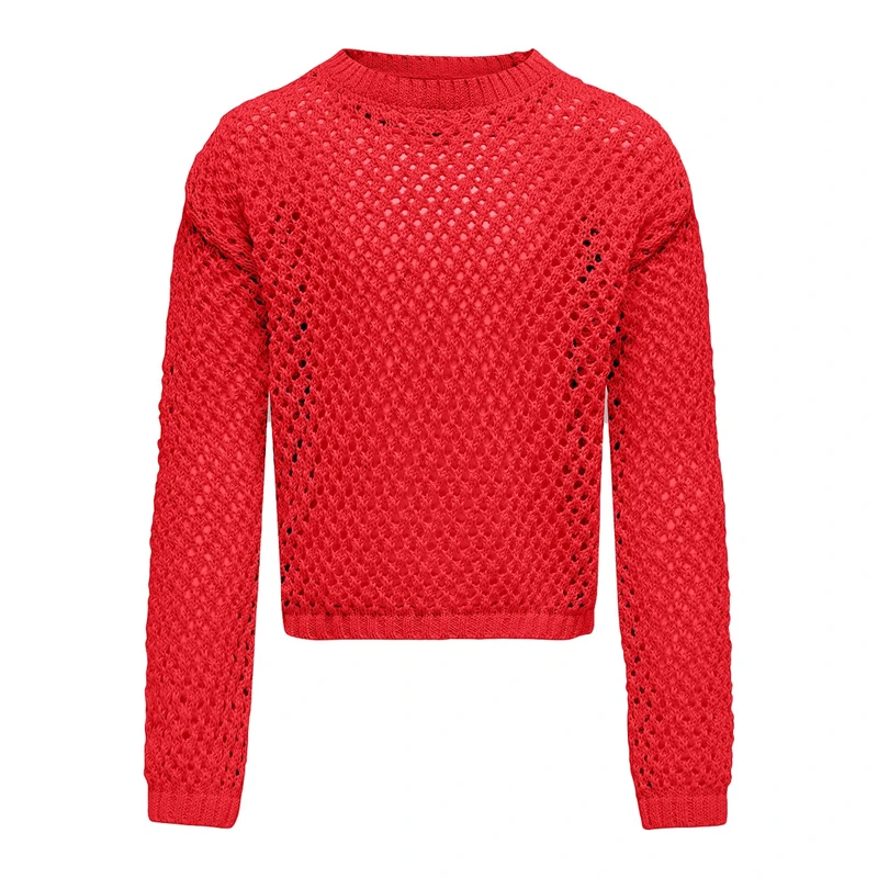 Meisjes Trui KOGDONNA Only ROOD