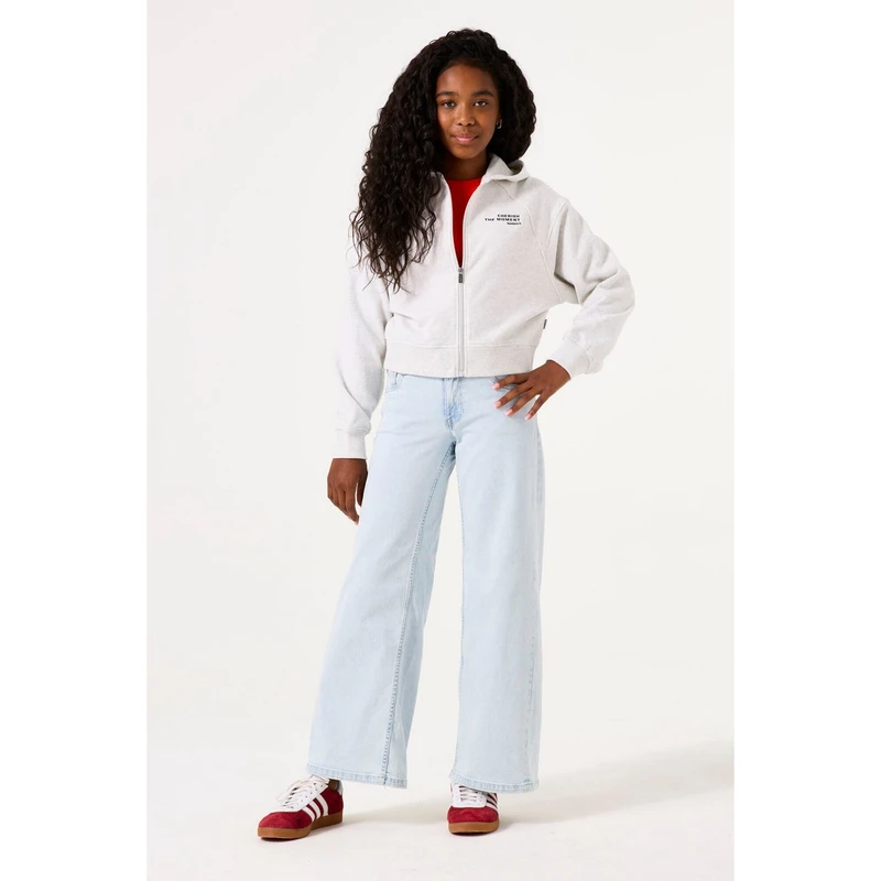 Meisjes Vest B52452 Garcia LICHT GRIJS