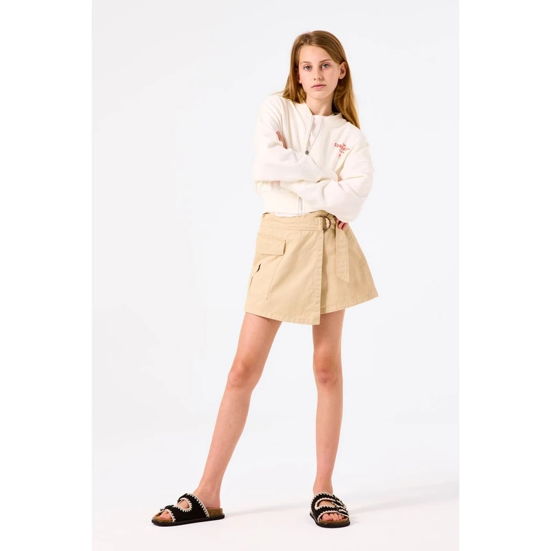 Meisjes Vest C52651 Garcia OFF-WHITE