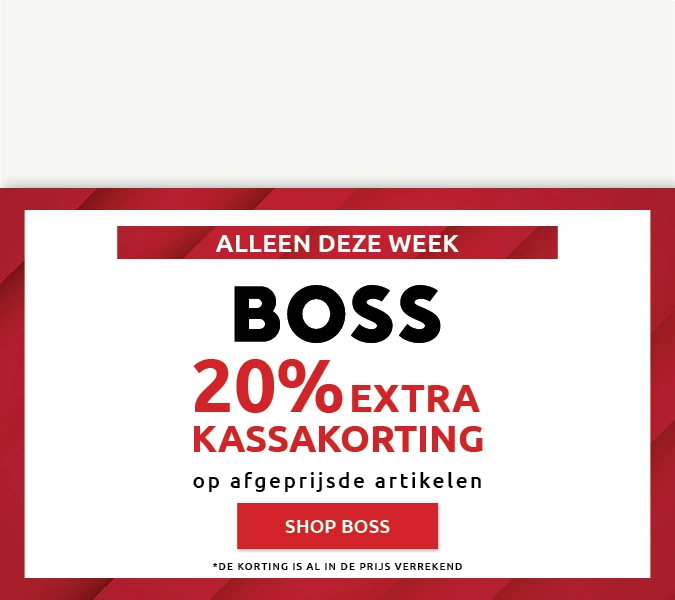 Weekactie boss