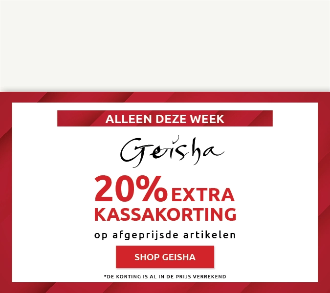 Weekactie Geisha
